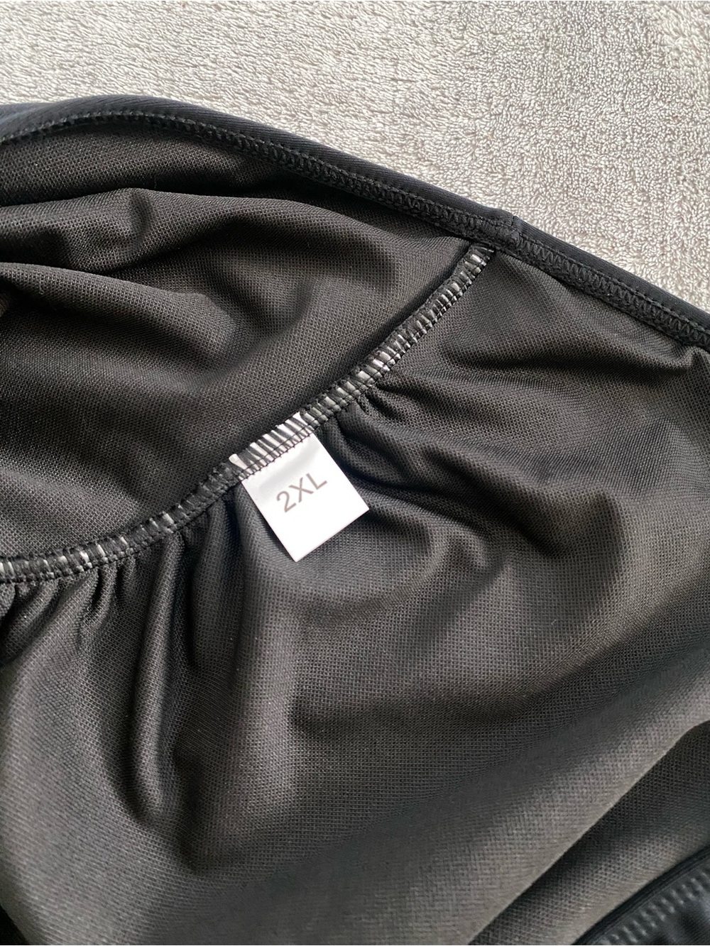 Black Maternity Swim Bottom Only 2XL High Waisted - Picture 3 of 6